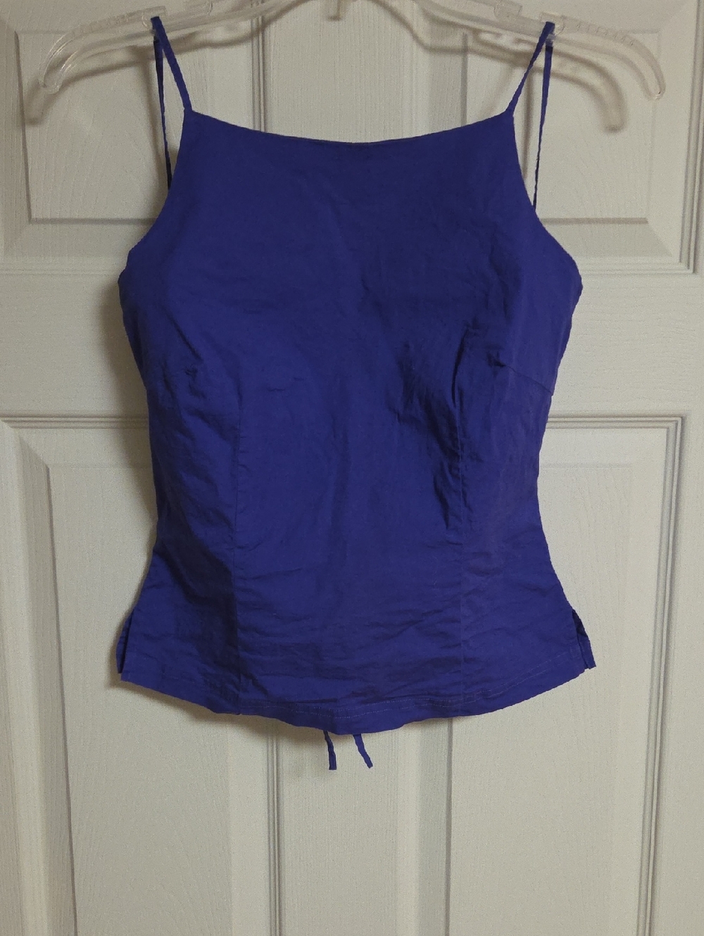 Women’s Cobalt Blue Spaghetti Strap Tank Top